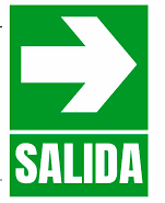 Señaletica Salida