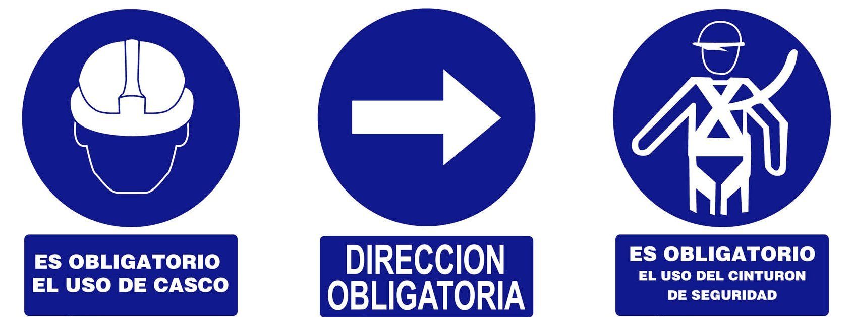 Señaleticas de seguridad en obra